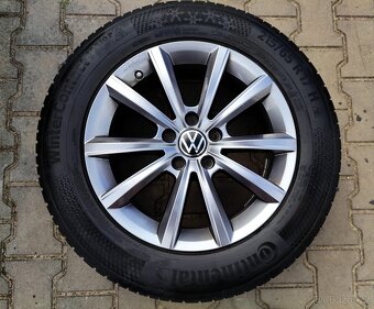 Alu kola originál Volkswagen Tiguan 5x112 R17 Merano - 5