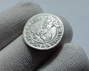 TOP Stříbrná Mince 3 Krejcar 1681, stav 0/0 LUXUSNÍ STAV  - 5