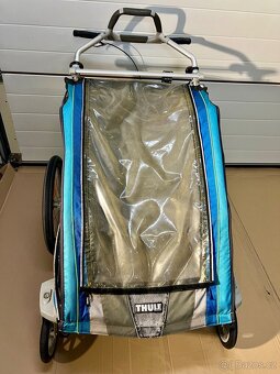 THULE Chariot CX-2 – modrá barva, (vozík, kočár, kočárek) - 5