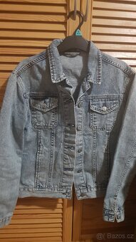 Riflová světlá bunda - 5