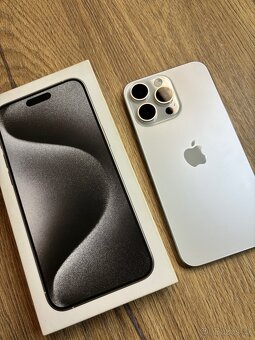 IPhone 15 pro max white 256GB - 5