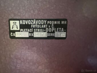 Pletací stroj Dolpeta - 5