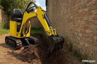 🚜 Pronájem minibagru – jen 900 Kč / den - 5