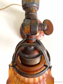 Starožitná stolní lampa Art Deko, Nemecko - 5