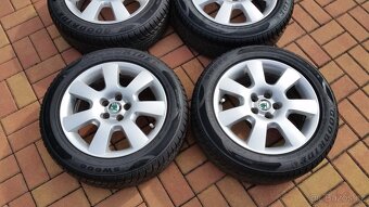 Zimní sada Škoda Octavia 1, VW Golf4 Bora 5x100 R16 4x7,5mm - 5