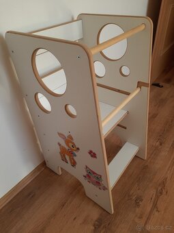 Montessori dřevěná učící věž - 5