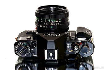 Canon A1 + FD 1,8/50mm po SERVISU - 5
