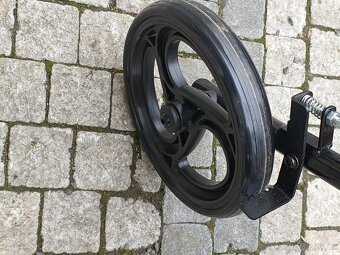 oranžové chodítko, skládací, uveze 150kg, ZÁNOVNÍ - 5