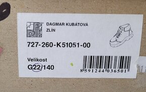 Zimní kotníkové boty vel. 22 - 5