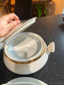 Retro pozlacená sada - 5