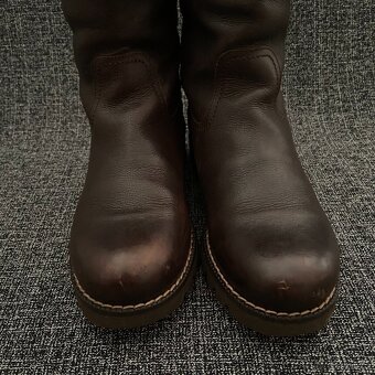 Dámské dívčí zimní kožené boty kozačky Panama Jack vel. 36 - 5