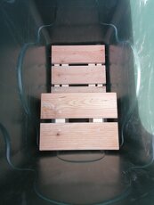 Ochlazovací káď/otužovací káď a schůdky - 5