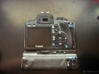 Canon EOS 1000D + EF-s 18-55 1/3.5 -. 5.6 IS + BG-E5 - 5