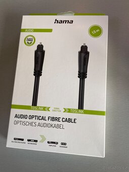 Hifi systém + opticky kabel - 5