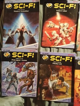 Rodokaps ,Sci - fi,18 ks cena za celek - 5