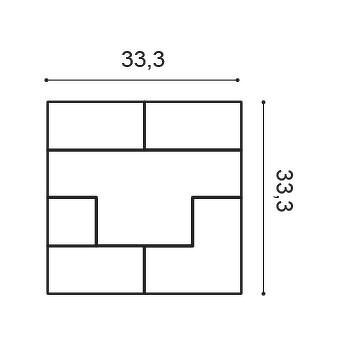 Nový dekorační panel ORAC DECOR W102 Cubi - 5
