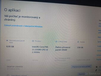 HP 8gb RAM/256gb SSD/bat 3h - 5