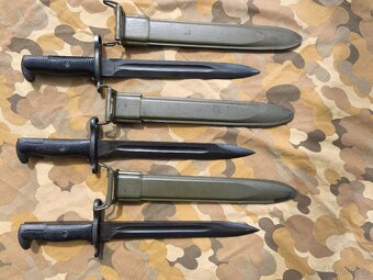 US army ww2 M1 Garand bodáky/bajonety - 5