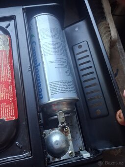 Campingovy vařič plus 4 plynove bomby - 5