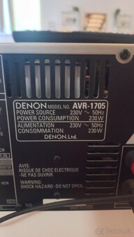 DENON AVR-1705 – 6.1 AV receiver - 5