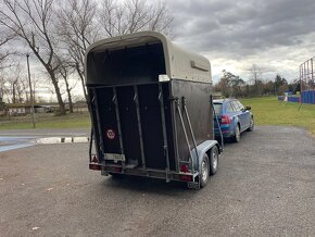 🐎Bržděný přívěs na přepravu 2 koní, konibus, nová STK ✅ - 5