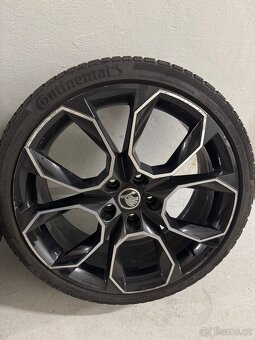 Prodám originální zimní sadu kol Škoda Octavia RS 3 / III - 5
