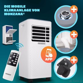 MOBILNÍ KLIMATIZACE MZKA2600 4 V 1 HLASOVÉ OVLÁDÁNÍ - 5