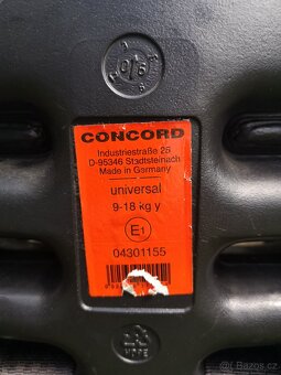 Autosedačka Concord Trimax(9-18 kg) - 5