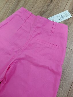 Nové široké kalhoty Bershka vel.34 - 5