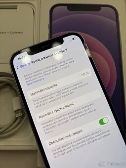 Iphone 12, fialový, 64 GB - 5