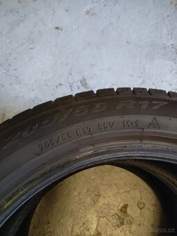 2x celoroční pneu PIRELLI, 205/55 R17. - 5