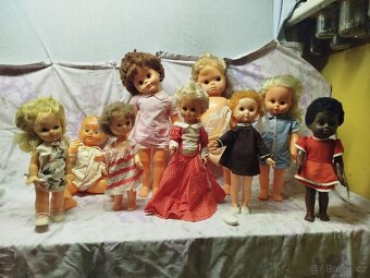 Prodám 8ks panenek+1 miminko - 5