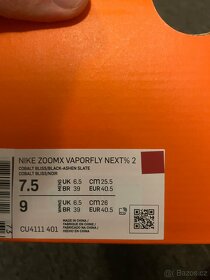 Běžecké boty Nike ZoomX Vaporfly Next % 2 / vel. 40.5 - 5