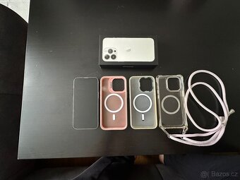 Prodám použitý iPhone 13 PRO 256 GB bílý, plně funkční - 5