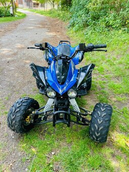 Čtyřkolka 110ccm modrá - 5