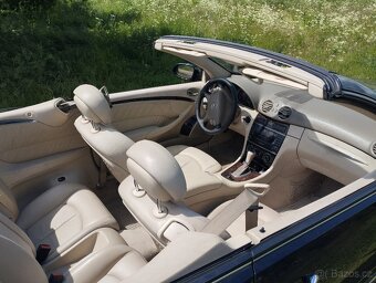 Mercedes Benz CLK Cabrio 280, facelift, 2006, najeto 245 tkm - 5