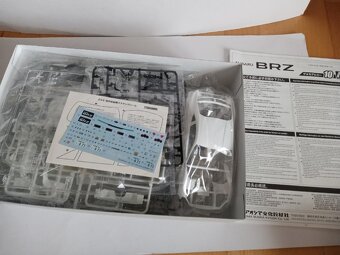 Subaru BRZ, 1:24, 1/24, Aoshima, plastikový model, kit, nový - 5