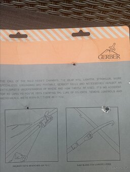 Pilka + štípací kleště Gerber / Fiskars, ... PC 2.300 Kč - 5