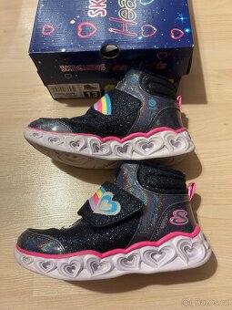 Podzimní / zimní svítící Skechers - velikost 30 - 5