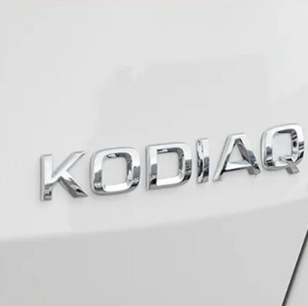 ŠKODA nápisy ČIERNE / CHROMOVE - 5