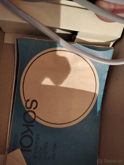 Retro Fotoaparát Sokol + Síťový elektronický fotoblesk - 5