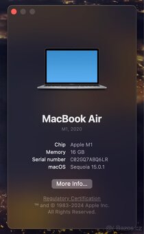 Apple MacBook Air M1 / 16 GB / 256 GB - 5