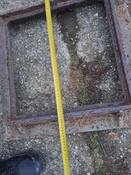 Litinový poklop s rámečkem - 5