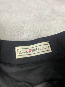 Lanvin x H&M cerna rasena krajkova  sukne vel 34 - 5