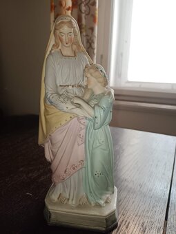 Porcelánová soška Panny Marie - 5