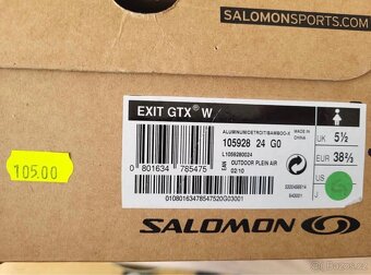 trekové boty Salomon Exit GTX W 105928 - 5