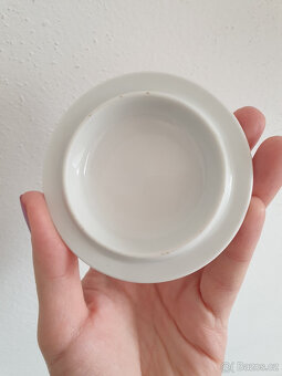 Magnolie porcelánový šálek hrníček na čaj s pokličkou - 5