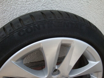 Alu kola letní pneu BMW E90 E91 E92 CONTINENTAL RSC 7,5mm - 5