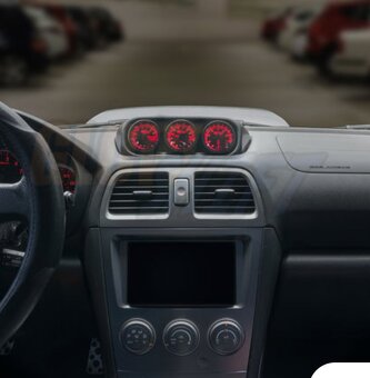 Přídavné budíky a kaplička pro Subaru Impreza GD - 5