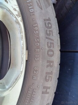 195/50/15 letni pneu CONTINENTAL 195/50 R15 - 5